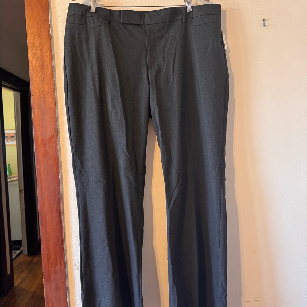 Plus size bootcut dress pants